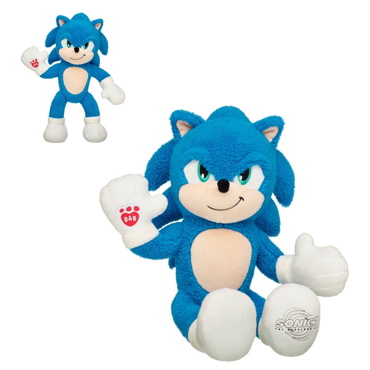 Peluche Sonic 3 Build-A-Bear